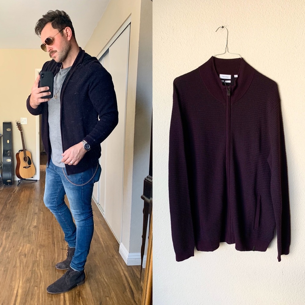 • Calvin Klein cardigan •